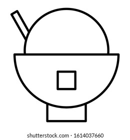 Rice icon,vector illustration. Flat design style. vector rice icon illustration isolated on White background, rice icon Eps10. rice icons graphic design vector symbols. Nice Design