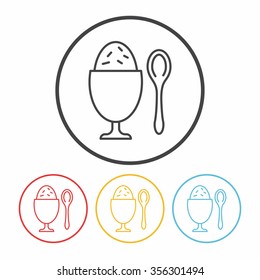 rice line icon