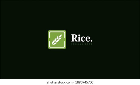 Rice Logo Design for company mascot and business Branding Identity