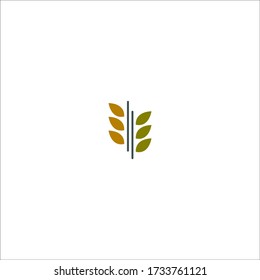 Rice logo icon concept illustration