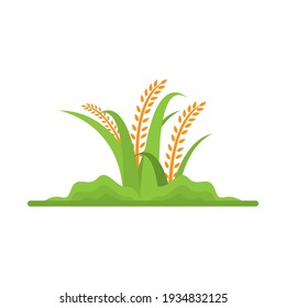 Rice logo template vector icon design