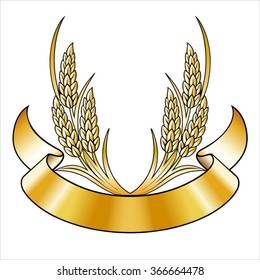 rice logo.- vector illustration