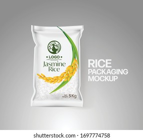 Download Rice Packaging Mock Up High Res Stock Images Shutterstock