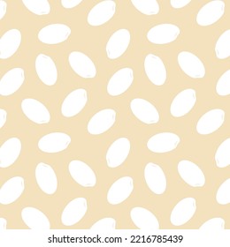 Rice pattern wallpaper. rice vector. free space for text. copy space. paddy pattern.