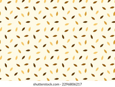 Papel pintado de patrón de arroz. vector de arroz. espacio libre para texto. Patrón Paddy.