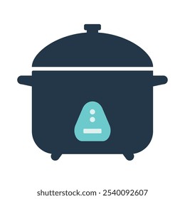 rice pot kitchen Appliance technology element icon