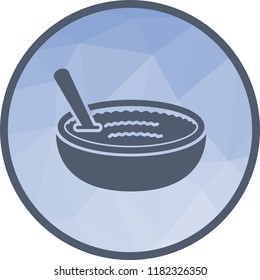 Rice Pudding Icon
