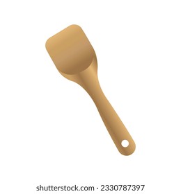rice scoop icon logo vector design template