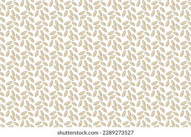 Rice seamless pattern background Design
