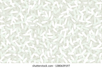 Rice seamless pattern with clipping mask, food background vector illustration.