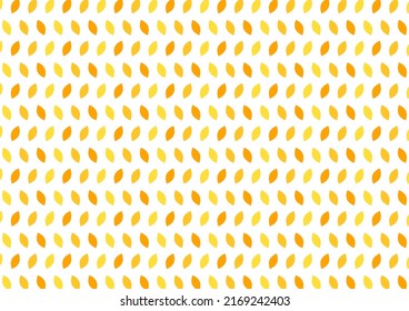 Rice seed pattern wallpaper. rice vector. free space for text. Paddy pattern.