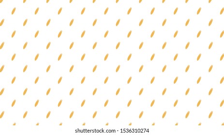 Rice seed vector. Rice seed pattern wallpaper. free space for text. copy space.