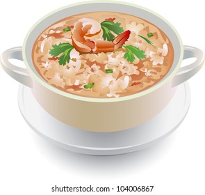 Rice soup