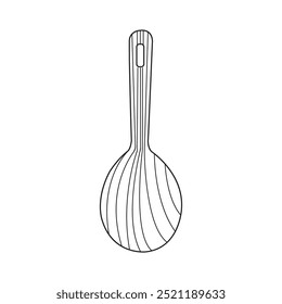 rice spoon icon vector illustration design