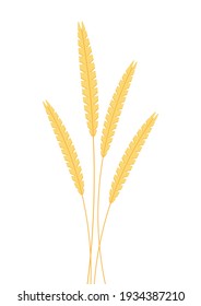 Rice symbol. Wheat symbol vector. wallpaper. logo design.