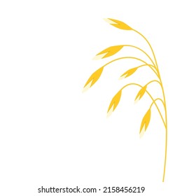 Rice symbol. Wheat symbol vector. wallpaper. logo design. Paddy vector.