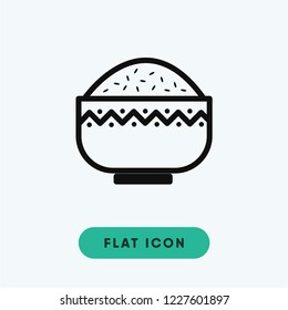 Rice vector icon