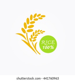 Rice vector illustration