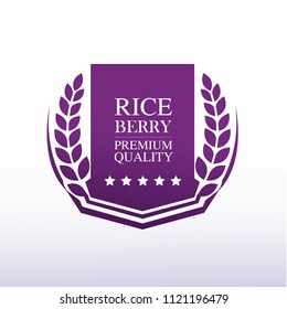 Riceberry  Premium Quality vector illuatration