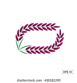 Rice,Rice berry,Vector illustration