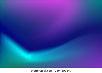 A rich, abstract gradient scene blending blue, purple, and teal hues in a soft, flowing composition. Ideal for backgrounds, banners, technology and creative projects