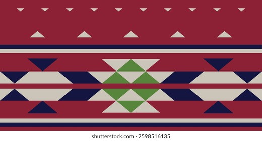 Rich Al Sadu Geometric Pattern with Traditional Bedouin Style