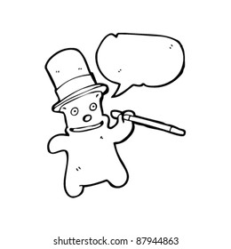 rich bear cartoon