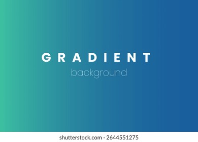 A rich blend of teal green to deep ocean blue, ideal for nature, adventure, or travel-related visuals