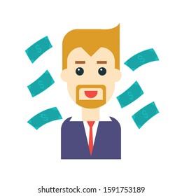 rich client vector flat color icon 