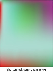 Rich in color fantasy gradient mesh wallpaper. Vector illustration invite. Trendy splash and spreading spot. Blue multicolor and variety of fantasy wallpaper.