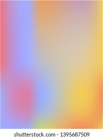 Rich in color fantasy gradient mesh wallpaper. Strange splash and spreading spot. Vector illustration invite. Violet multicolor and variety of fantasy wallpaper.