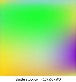Rich in color fantasy wallpaper. Creative splash and spreading spot. Vector illustration cover. Green multicolor and variety of fantasy wallpaper.