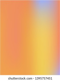 Rich in color fantasy wallpaper. Graceful splash and spreading spot. Vector illustration presentation. Orange multicolor and variety of fantasy wallpaper.