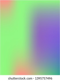 Rich in color fantasy wallpaper. Strange splash and spreading spot. Vector illustration layout. Green multicolor and variety of fantasy wallpaper.