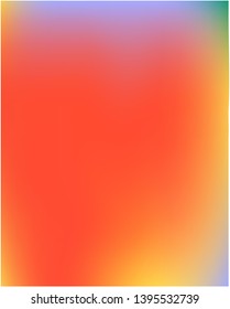 Rich in color fantasy wallpaper. Trendy splash and spreading spot. Vector illustration shape. Red multicolor and variety of fantasy wallpaper.
