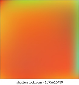Rich in color fantasy wallpaper. Trendy splash and spreading spot. Vector illustration presentation. Orange multicolor and variety of fantasy wallpaper.