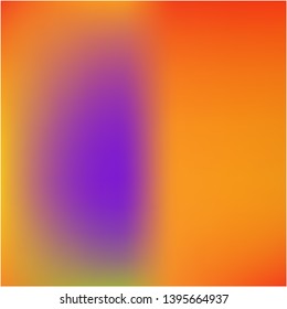 Rich in color fantasy wallpaper. Vector illustration space. Creative splash and spreading spot. Orange multicolor and variety of fantasy wallpaper.