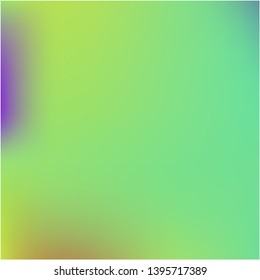 Rich in color fantasy wallpaper. Vector illustration concept. Trendy splash and spreading spot. Green multicolor and variety of fantasy wallpaper.
