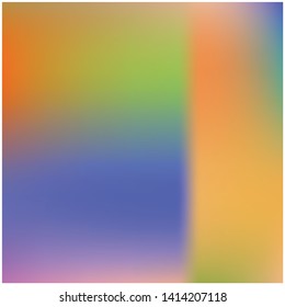 Rich in color fantasy wallpaper. Vector illustration space. Magic splash and spreading spot. Blue multicolor and variety of fantasy wallpaper.