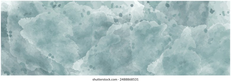 Rich dark blue green background texture, marbled stone or rock textured banner with elegant mottled dark and light blue green color and design ,vector Illustration
