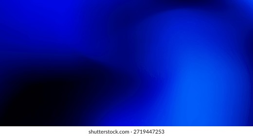 Fundo Granulado De Gradiente Azul Profundo Rico. Fundo de abstração de gradiente azul texturizado. Fundo abstrato de cor azul escuro com textura de ruído.	