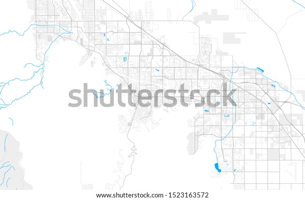 Rich Detailed Vector Area Map Palm Stock Vector (Royalty Free ...