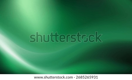A rich and elegant abstract background with the look of luxurious emerald green silk. 