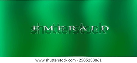 A rich emerald green gradient, transitioning from deep jewel tones to soft mint hues. Perfect for luxury branding, nature-inspired designs, elegant packaging, and modern abstract backgrounds.