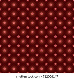 Rich fashionable floral texture for wallpaper, interior, tiles, print, textiles, packaging and various types of design. Vector seamless pattern with small flowers in a red, pink and brown colors.