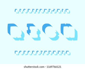 Rich font. Vector alphabet letters. Typeface design. 
