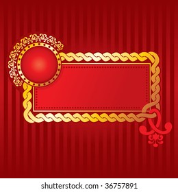 rich gold ornaments