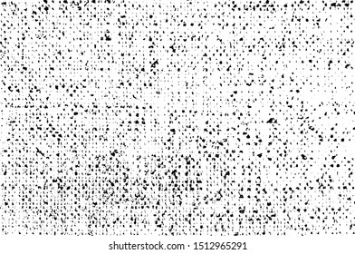 Rich, heavy fabric texture. Vector texture of weaving cloth. Grunge background. Abstract halftone vector illustration. Overlay for interesting effect and depth. Black isolated on white background.