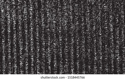 Rich, heavy fabric texture. Vector texture of weaving cloth. Grunge background. Abstract halftone vector illustration. Overlay for interesting effect and depth. Black isolated on white background.