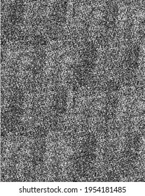 Textura rica y pesada de tela. Textura vectorial del tejido. Borde de fondo. Ilustración del vector de medio tono abstracto. Superposición para el efecto interesante y la profundidad. Negro aislado sobre fondo blanco.